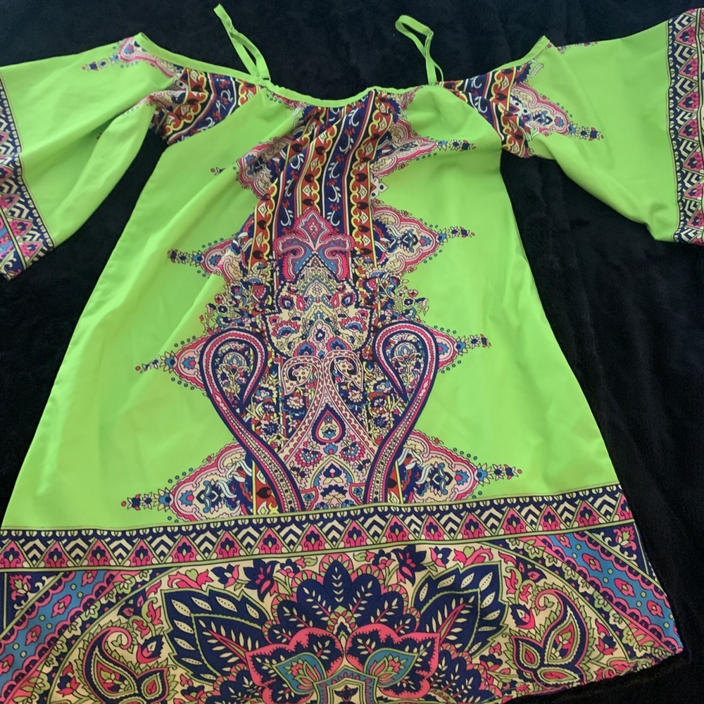 Women’s bright sundress or cover up